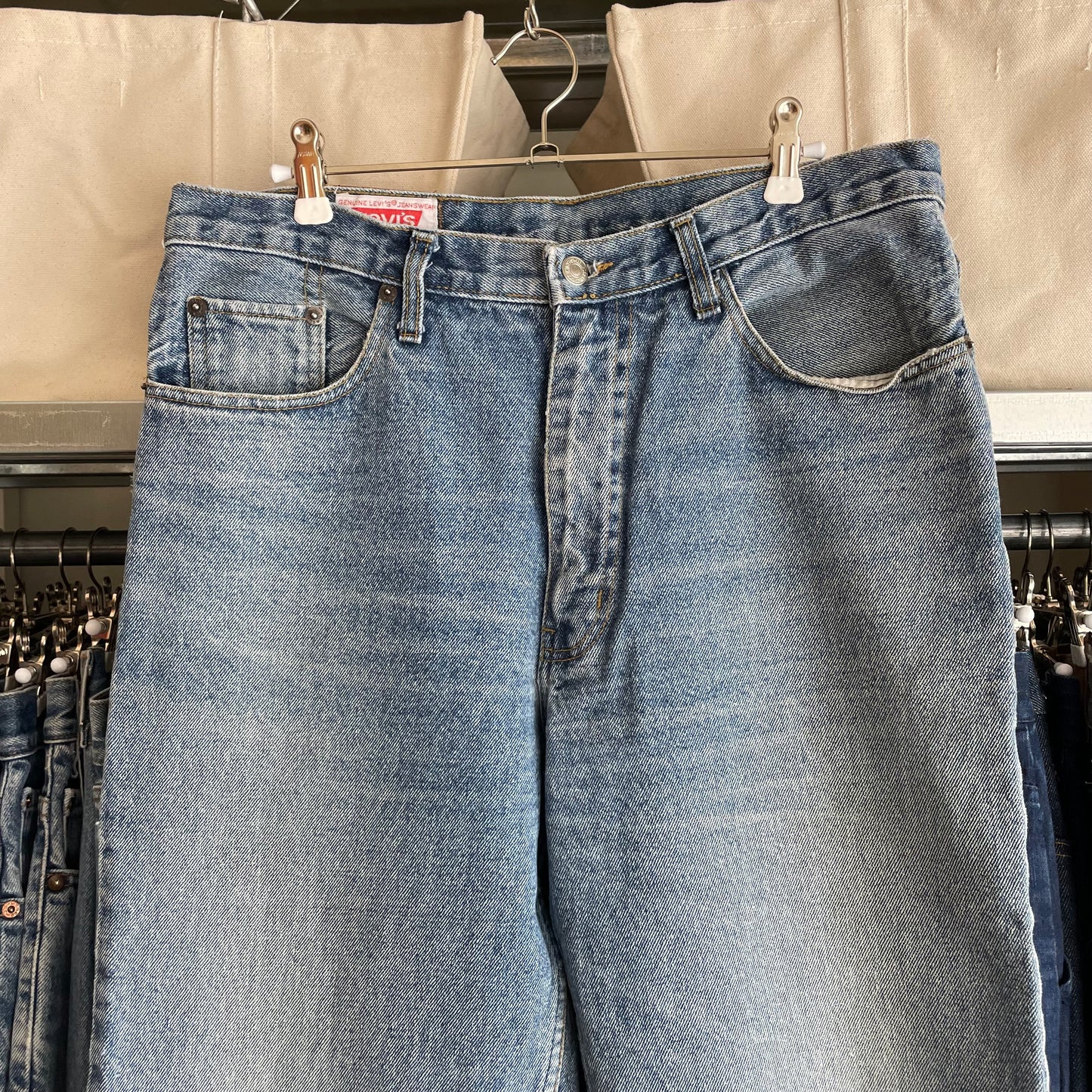 501 Jeans Regular Straight Light Wash Blue