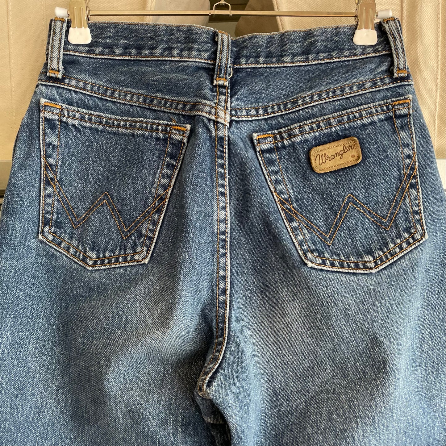 Regular Tapered Jeans Mid Wash Blue