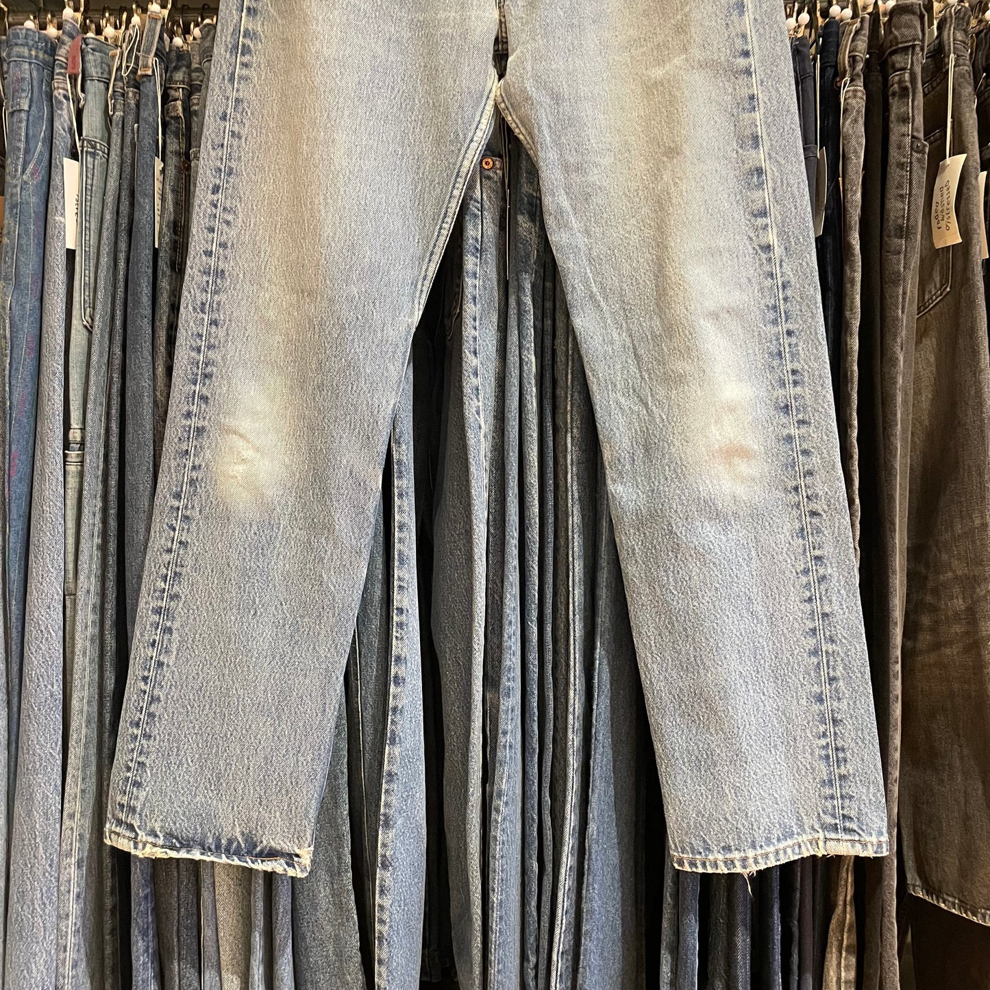Faded Light Wash 501xx Denim Jeans