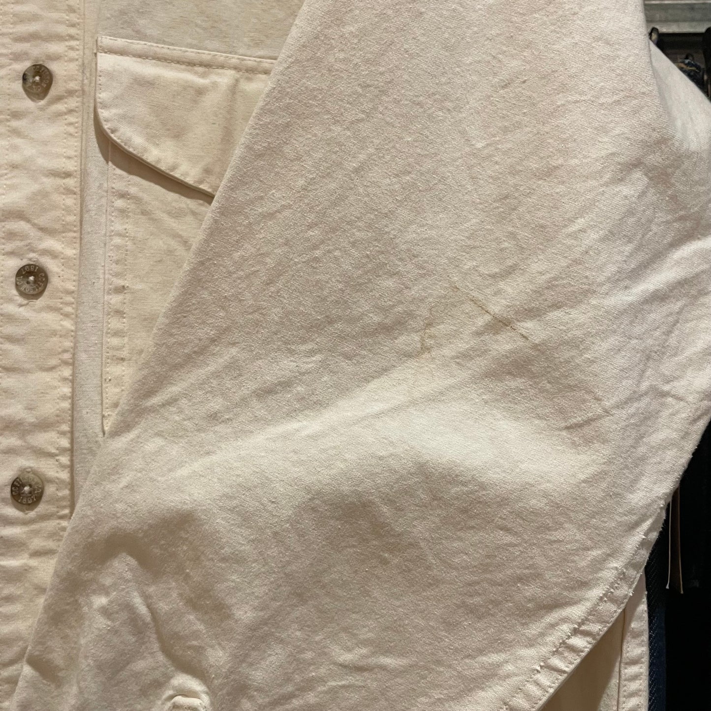 Natural Thick Cotton Shirt