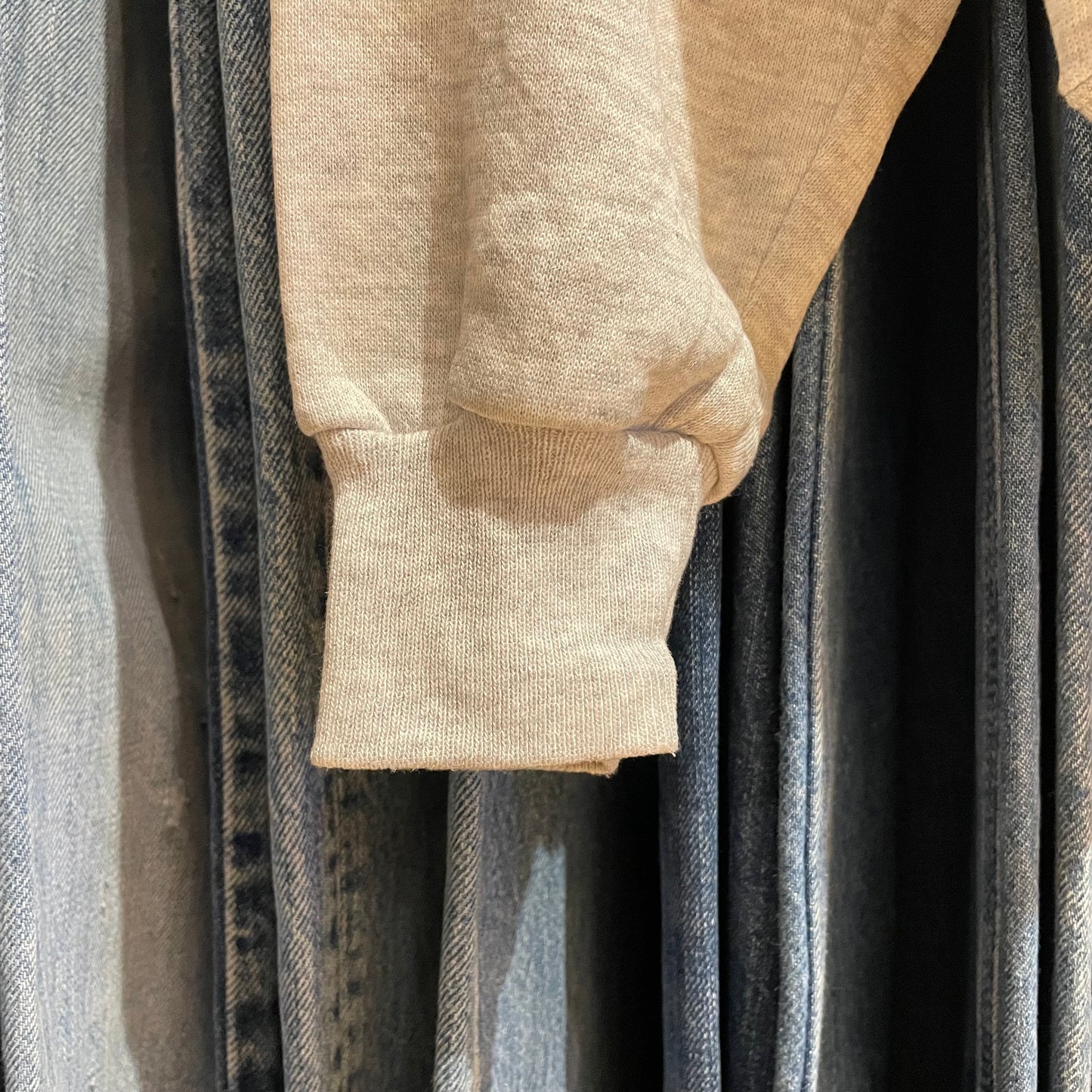 COZUMEL Tubular Sweatshirt Melange Gray
