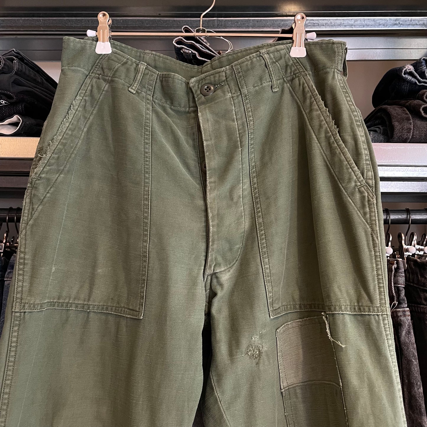 OG 107 Fatigue Pants Distressd