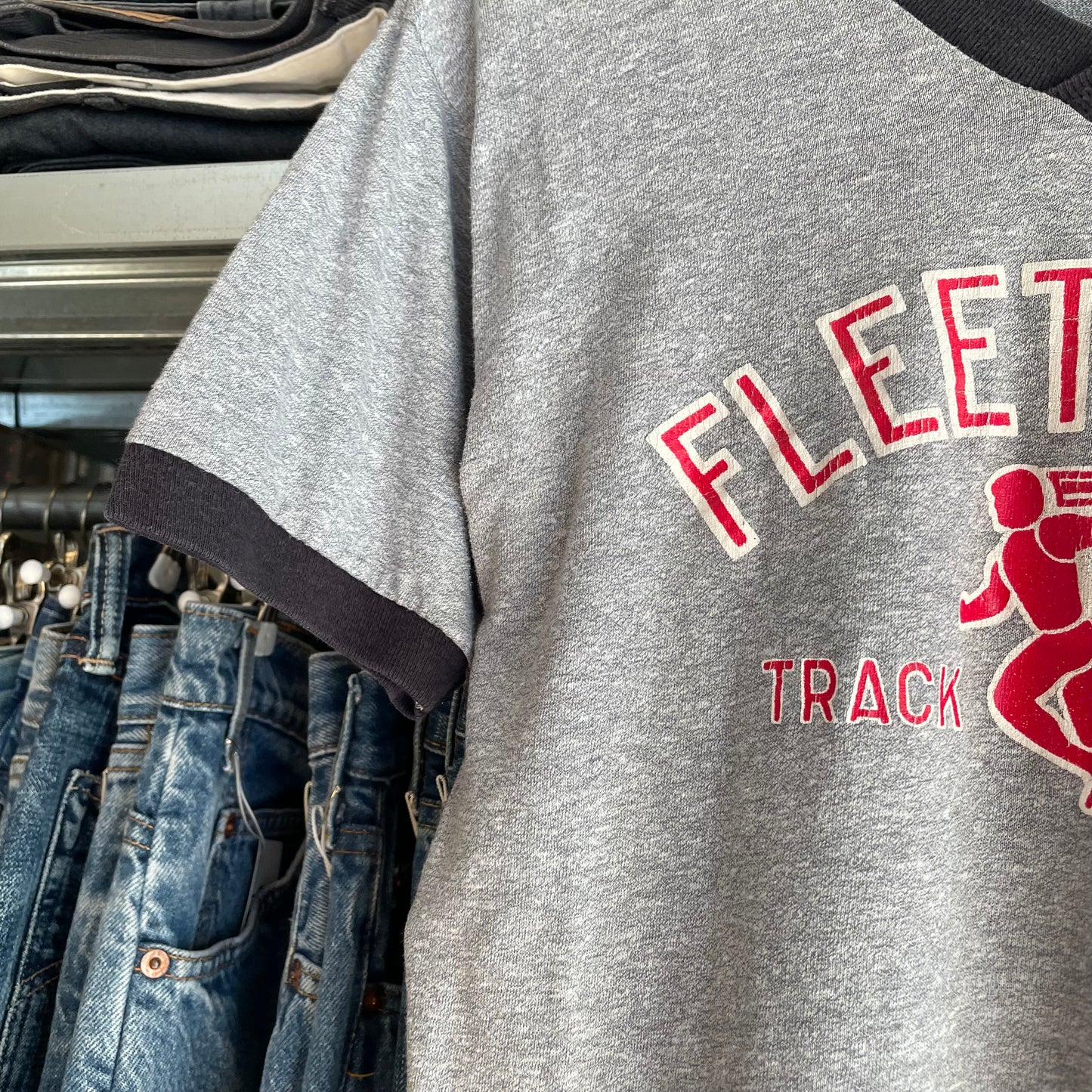 FLEETWOOD TRACK FIELD Ringer T-Shirt