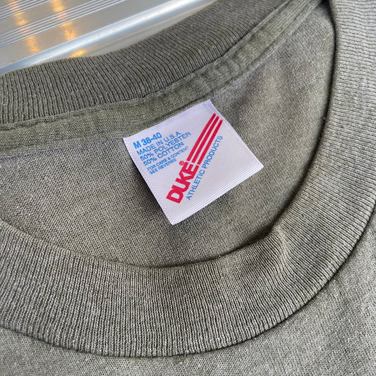 Blank Olive Tee No Print