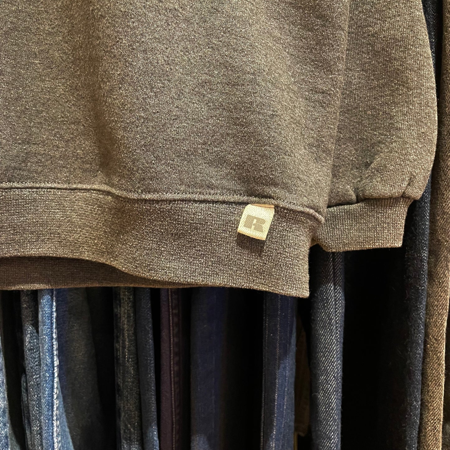 50/50 Tubular Blank Sweatshirt Faded Gray