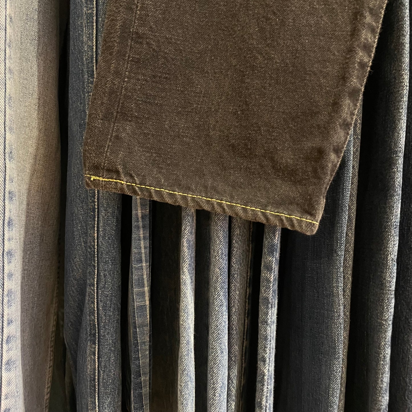 Black Denim Women's Selvadge