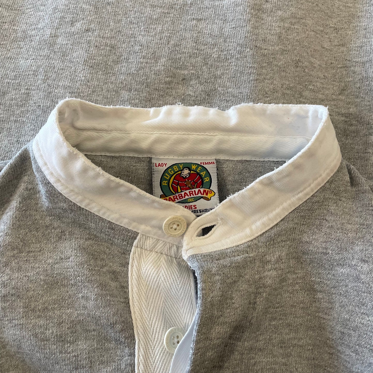 Classic Rugby Jersey Gray