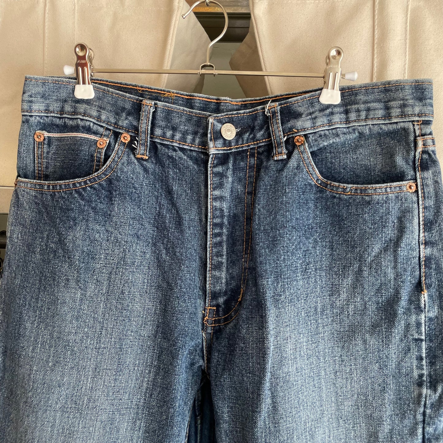501 Jeans Regular Straight Dark Wash Indigo