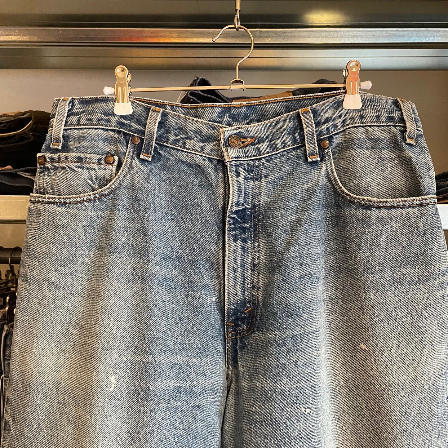 540 Jeans Brown Tab Relaxed Tapered fit