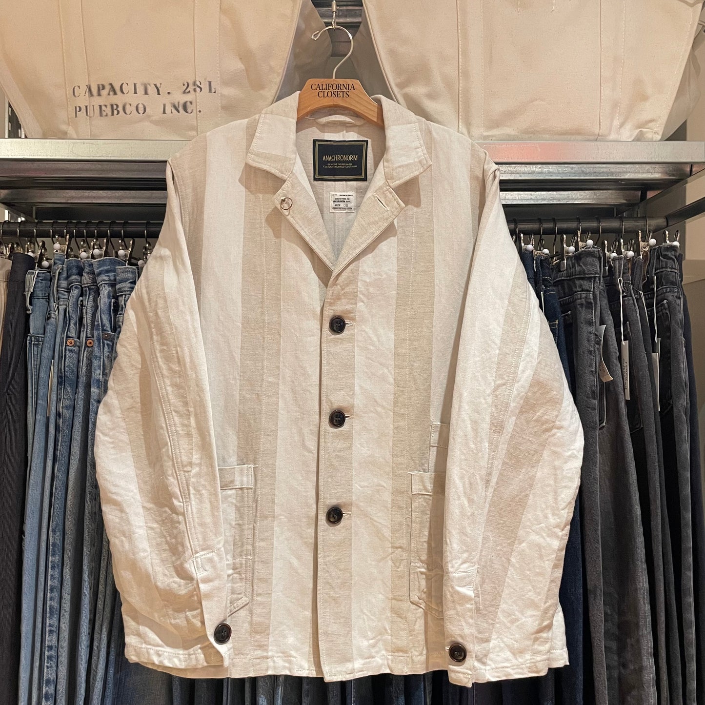 Linen Off-White Jacket