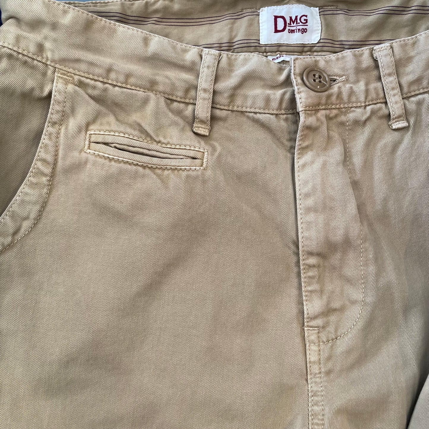 DMG Domingo Khaki Cotton Shorts