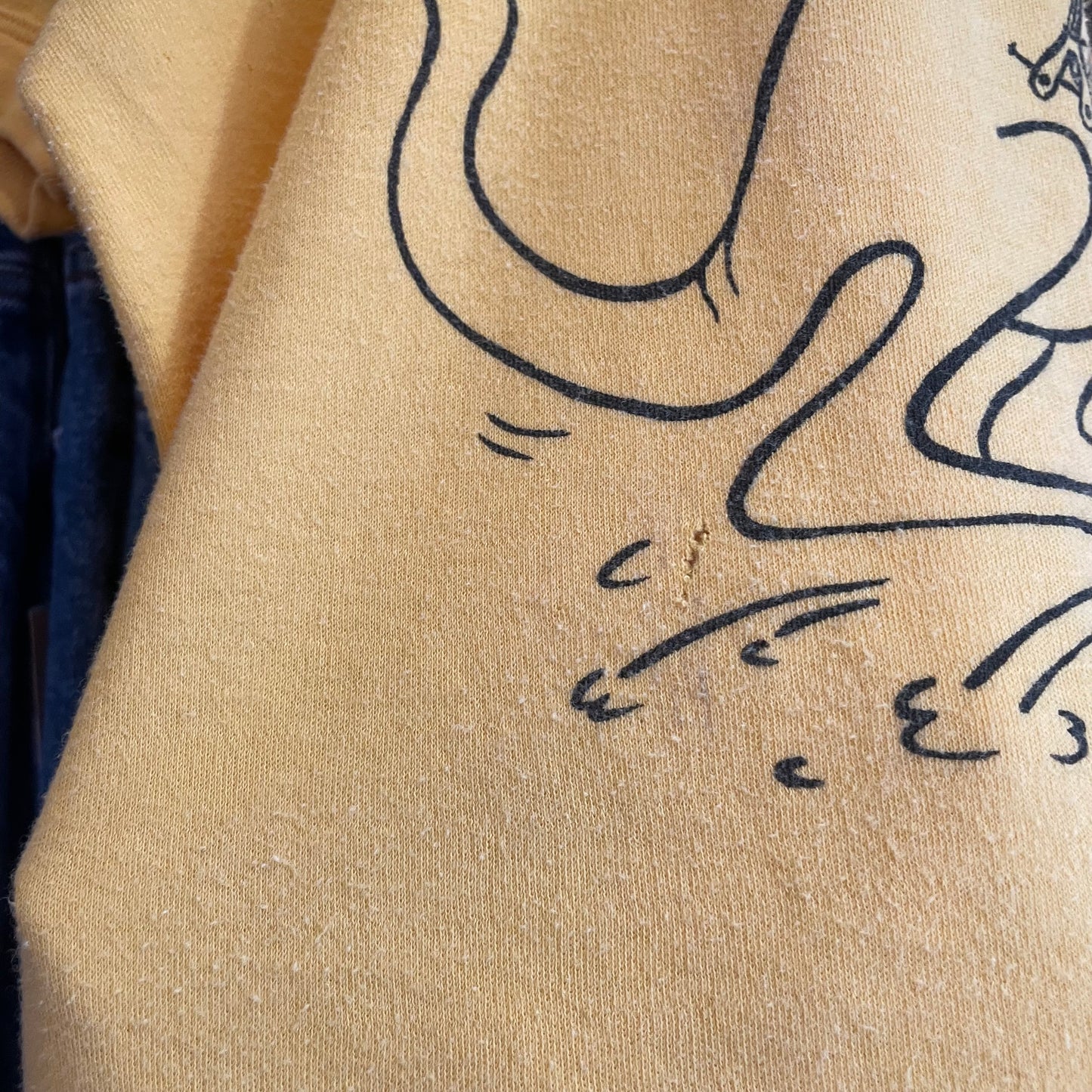 Fairdinkum Aussie Kangaro Tee Yellow