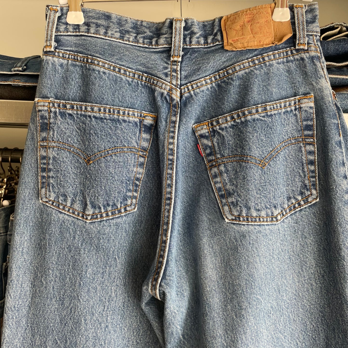 901 Jeans High Waist Taperd Light Washed Blue