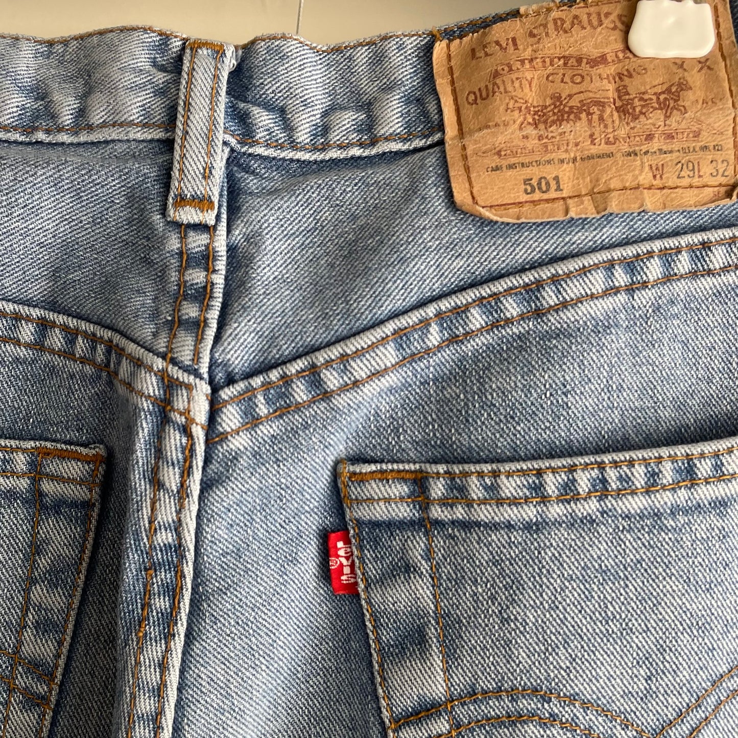 501 Jeans Regular Straight Light Wash