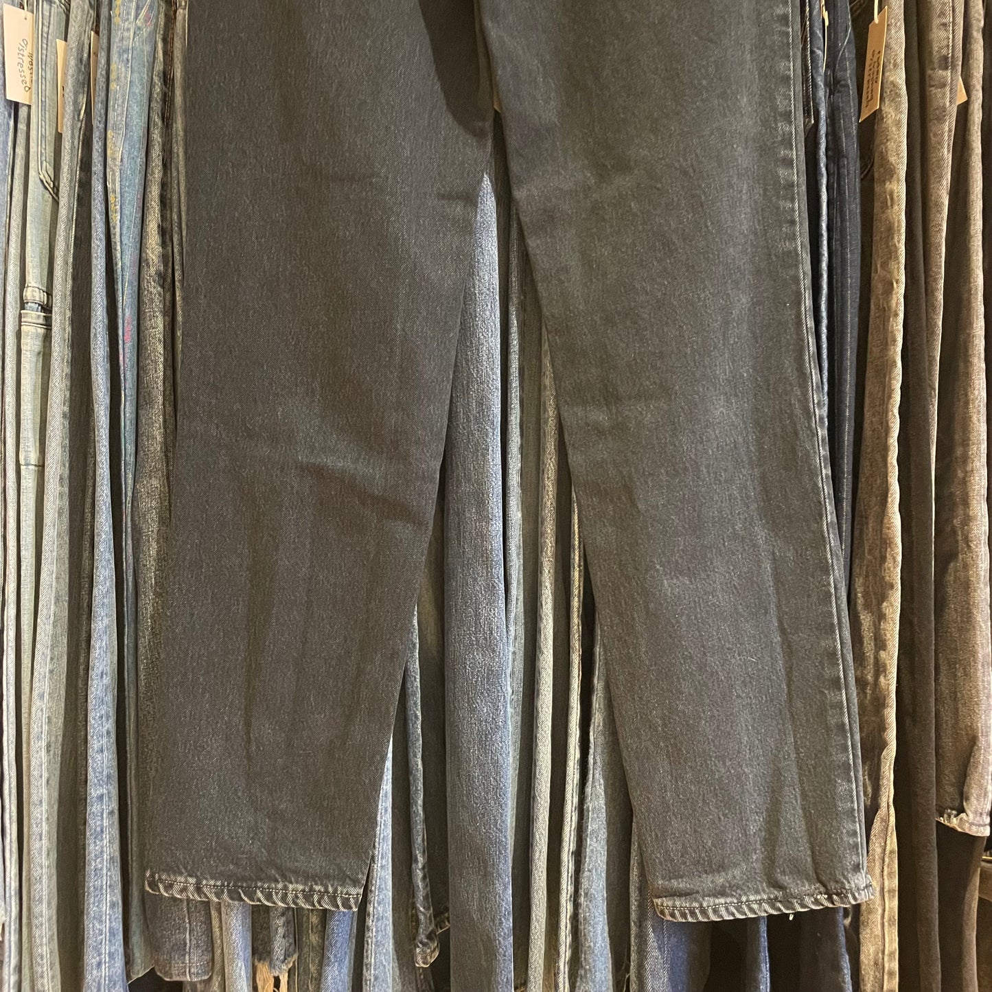 Newton Jeans Black Washed Denim