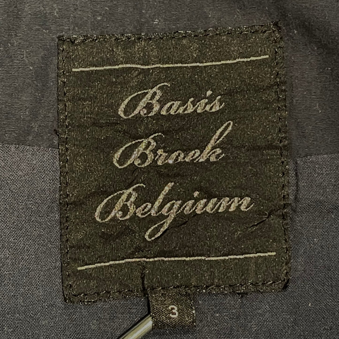 Single Collar Cotton Jacket Washed Navy