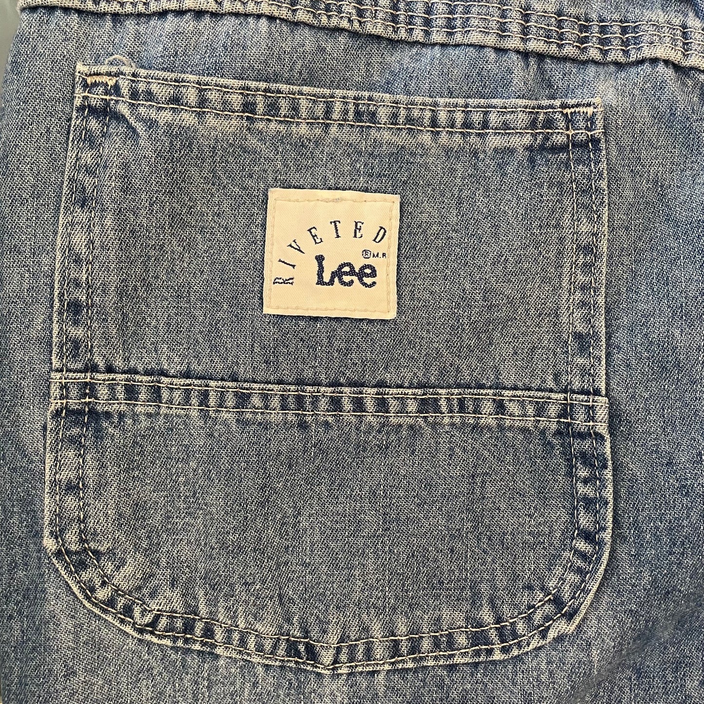 Work Pants Cinch Back Denim
