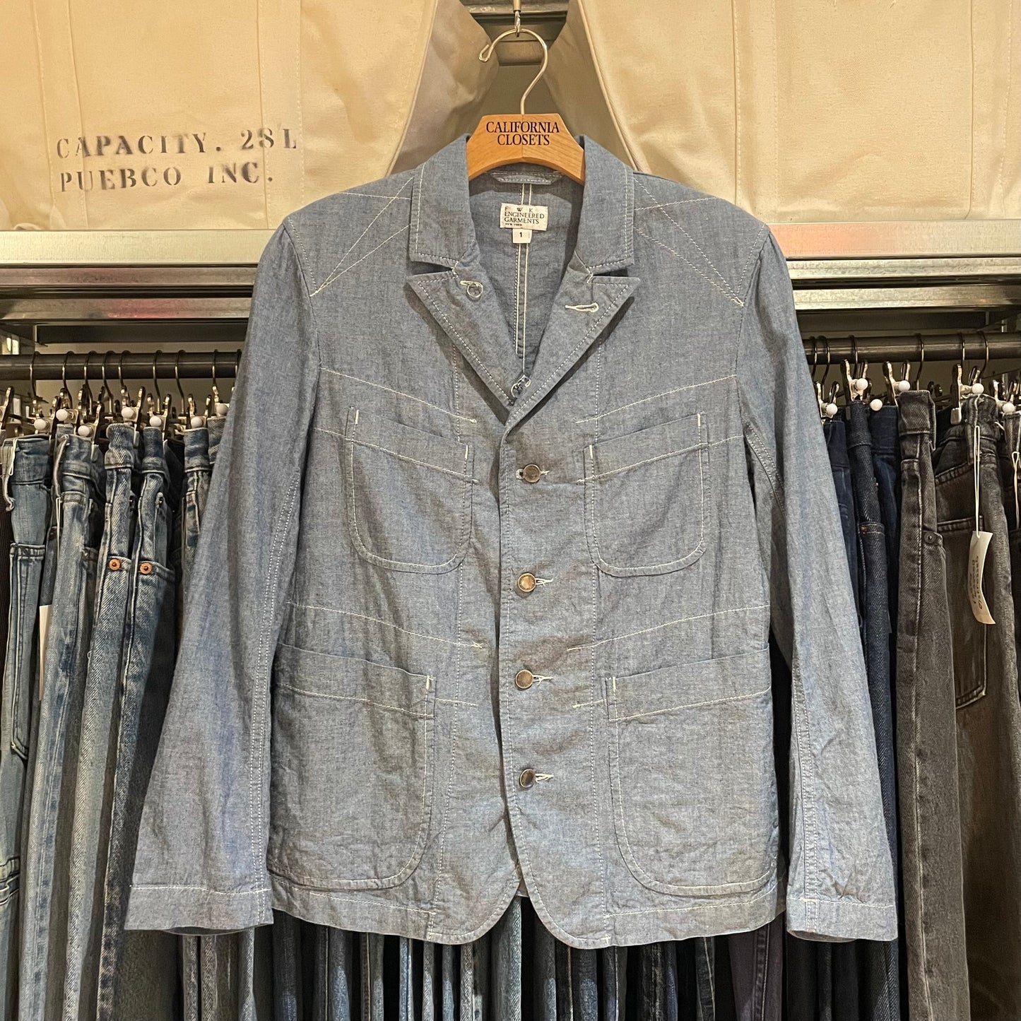 Chambray Work Jacket