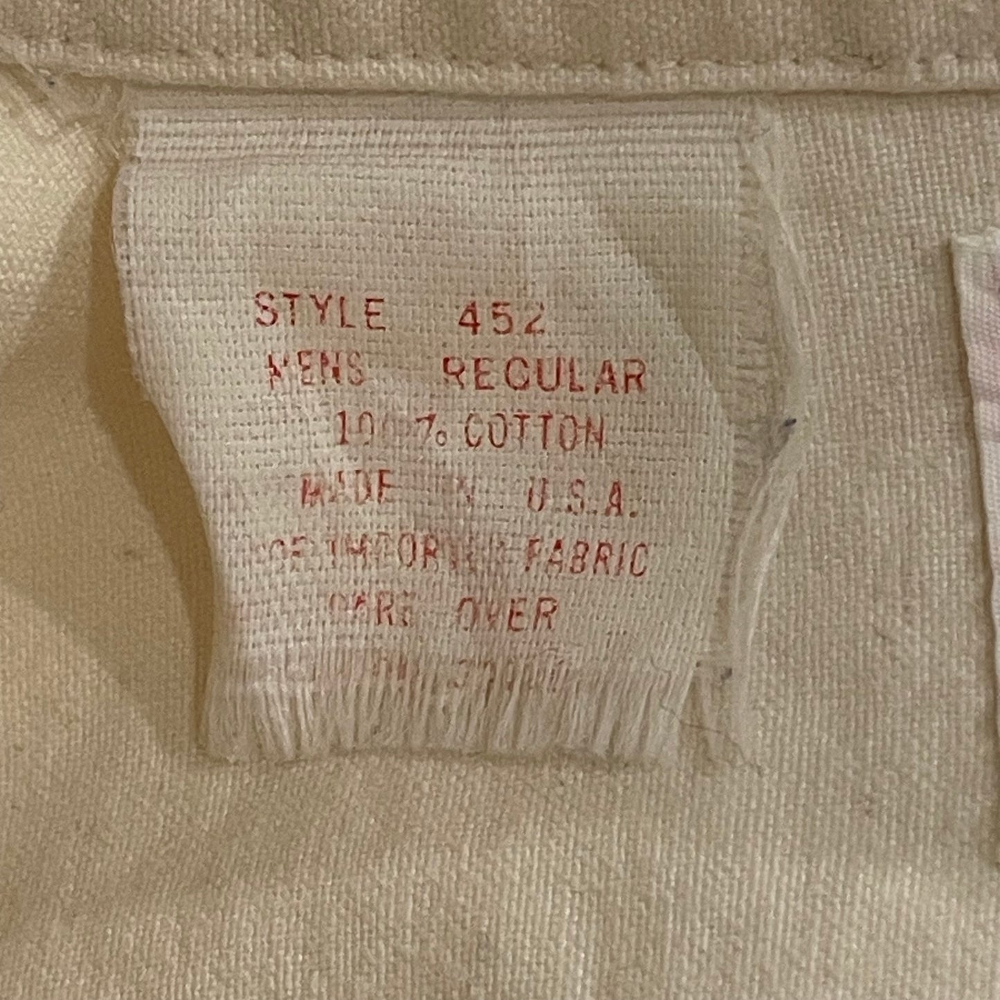 Natural Thick Cotton Shirt