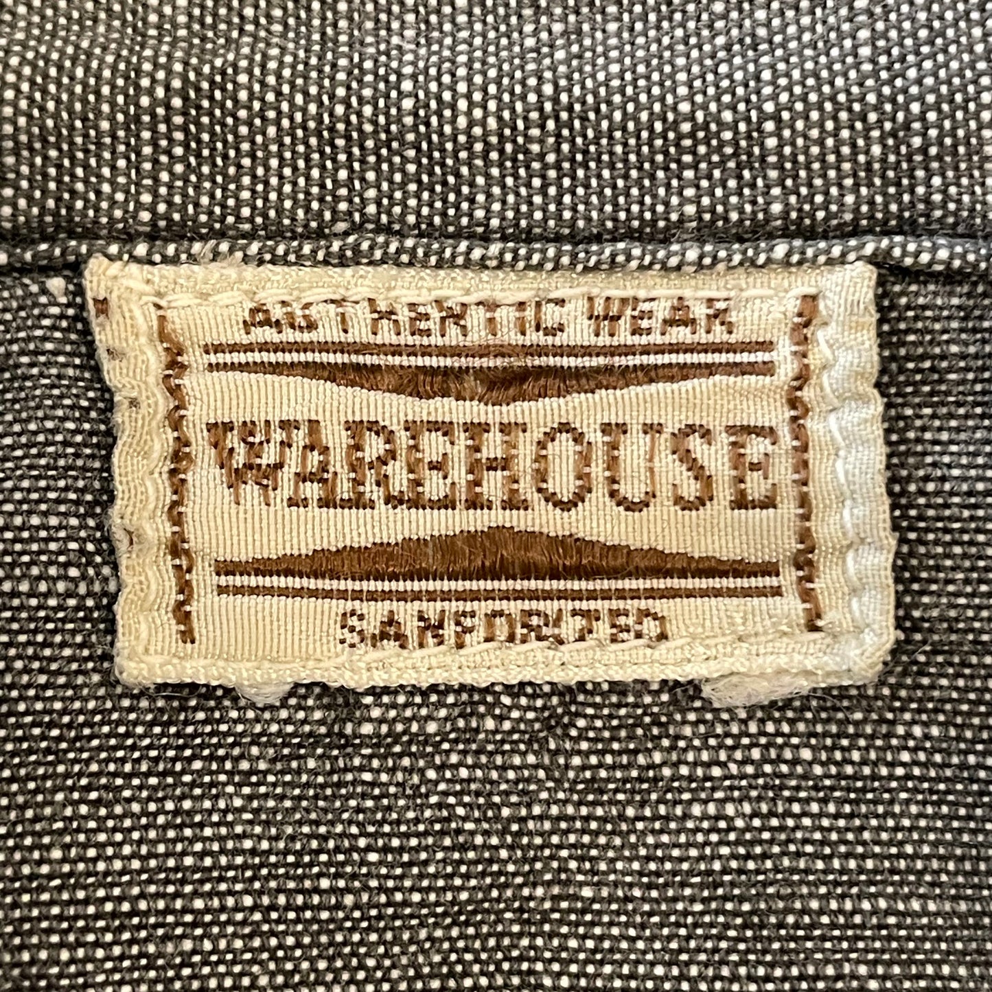 Utility Pocket Chambray Work Shirt Washed