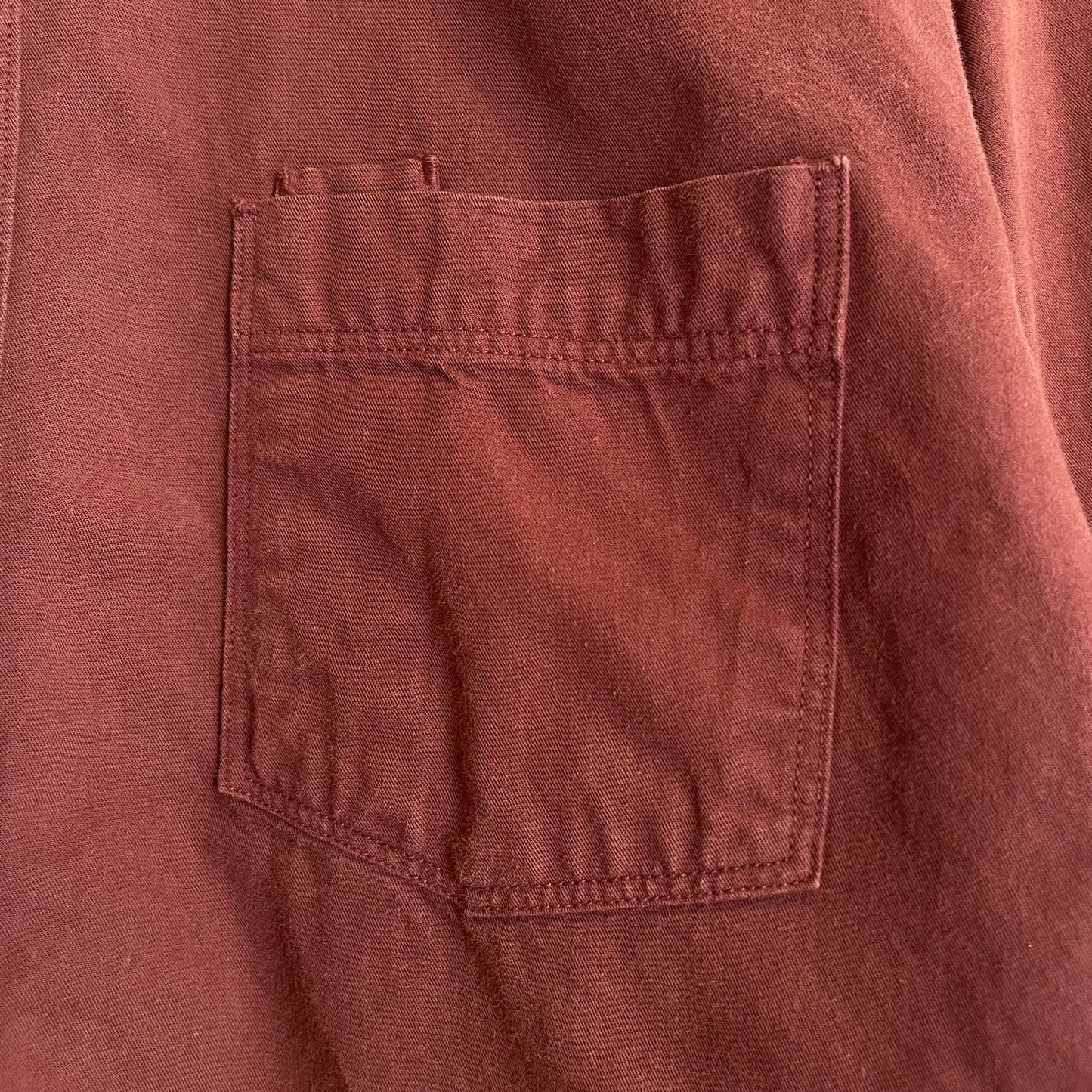 Shirt Red Cotton
