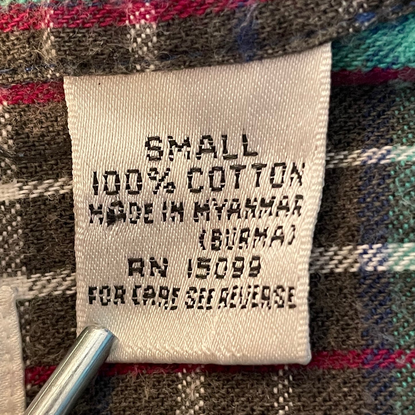 Plaid Shirt Multi Cotton