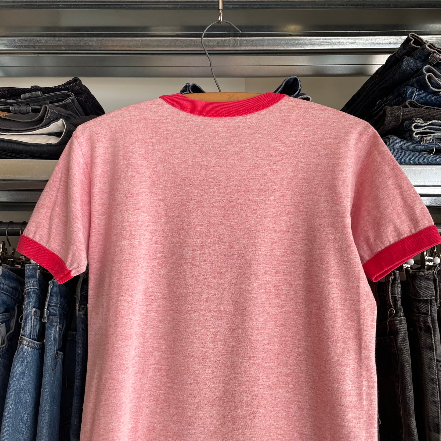 Key west Ringer T-Shirt Pink