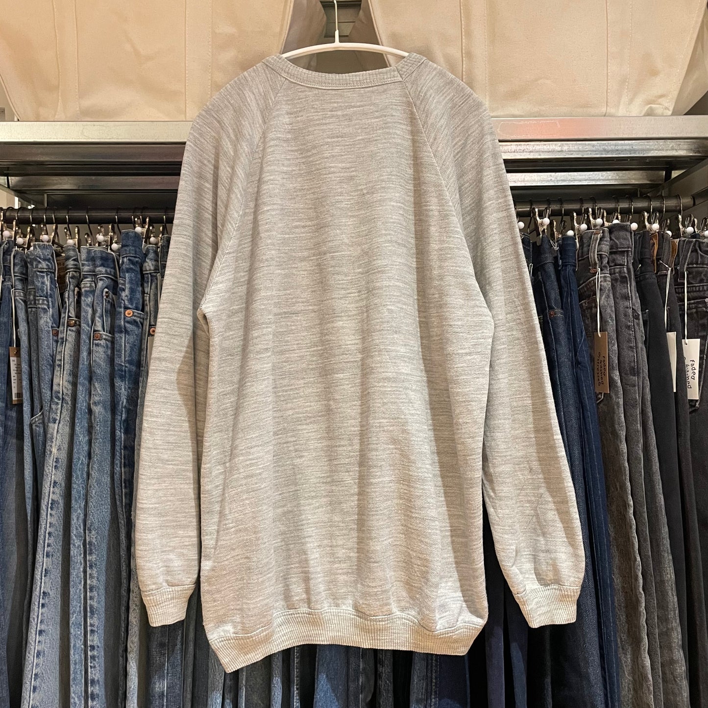 Be Ready Baseball Sweatshirt Gray