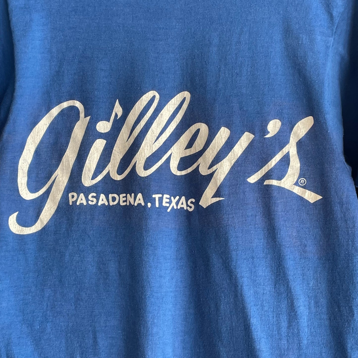Gilleyes T-Shirt Blue Cotton