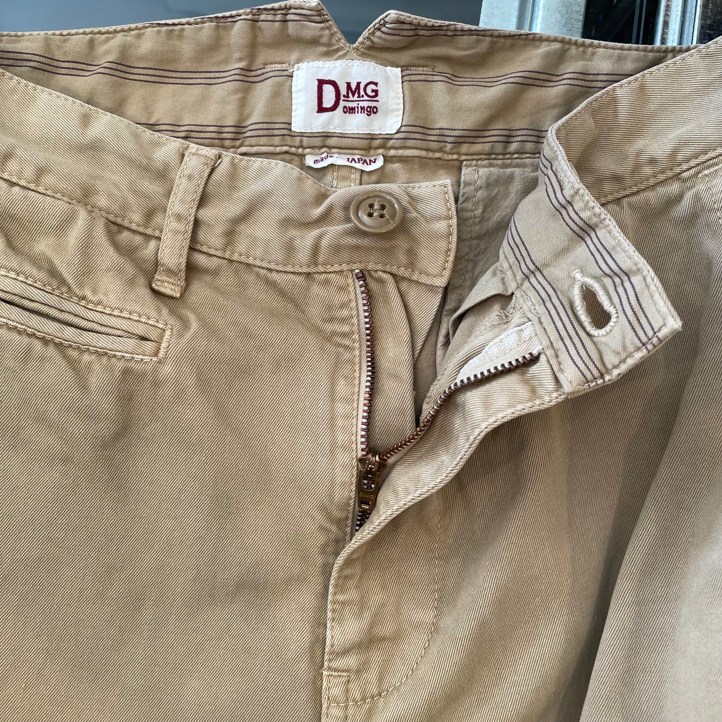 DMG Domingo Khaki Cotton Shorts