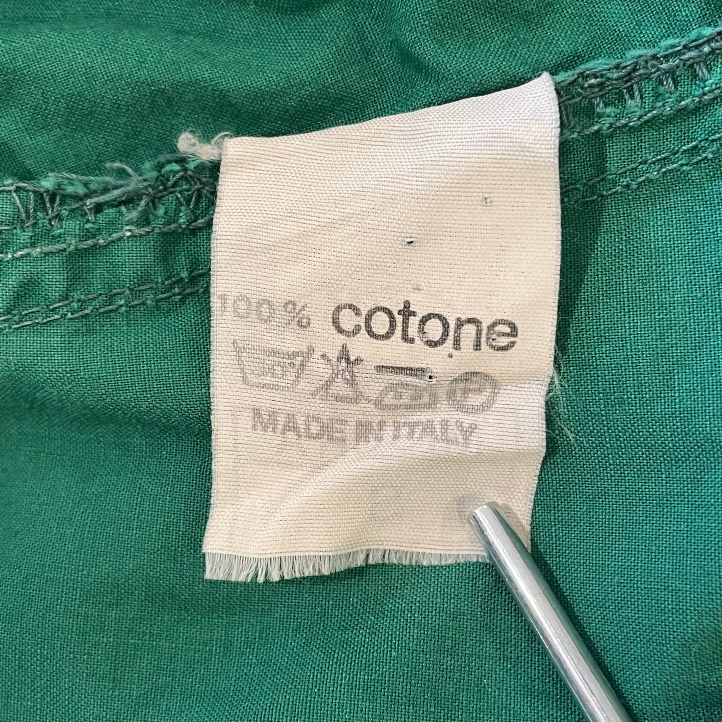 Quilted Work Jacket Green