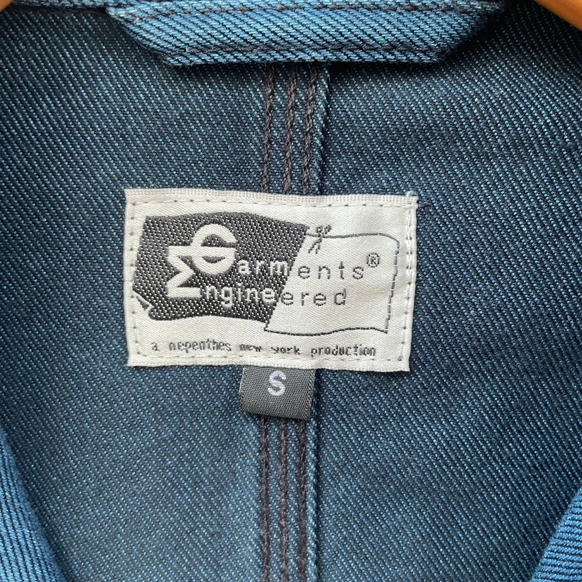 Patch Pocket Denim Jacket Blue