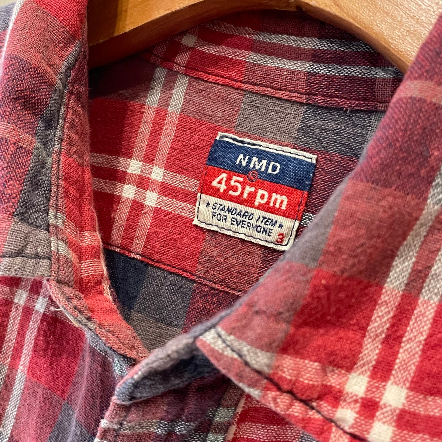 Plaid Check Shirt Red