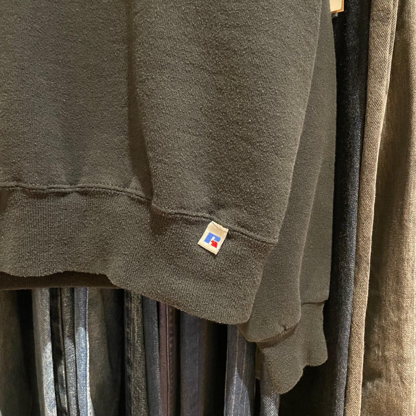 50/50 Tubular Blank Sweatshirt Black