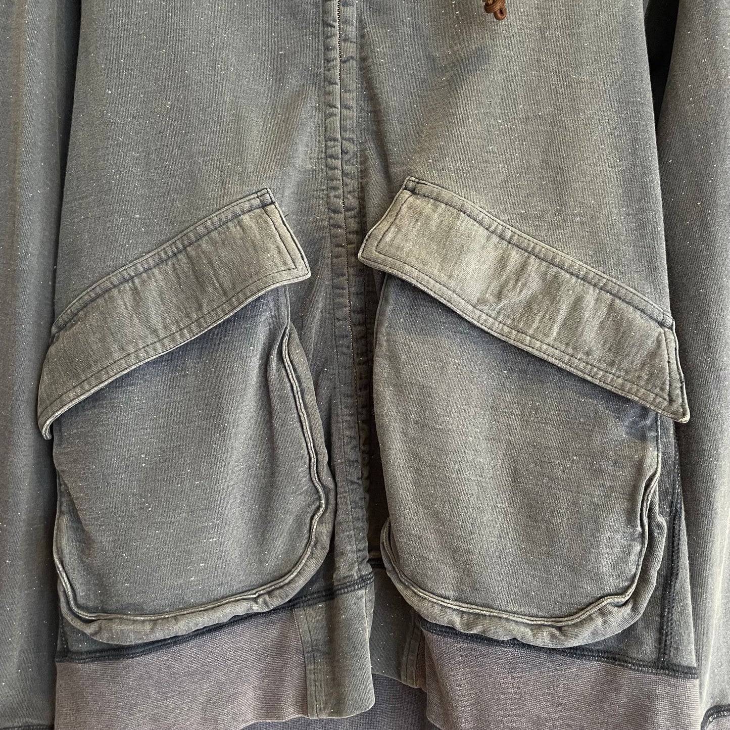Wet Weather Parka Navy Cotton Military-Inspired