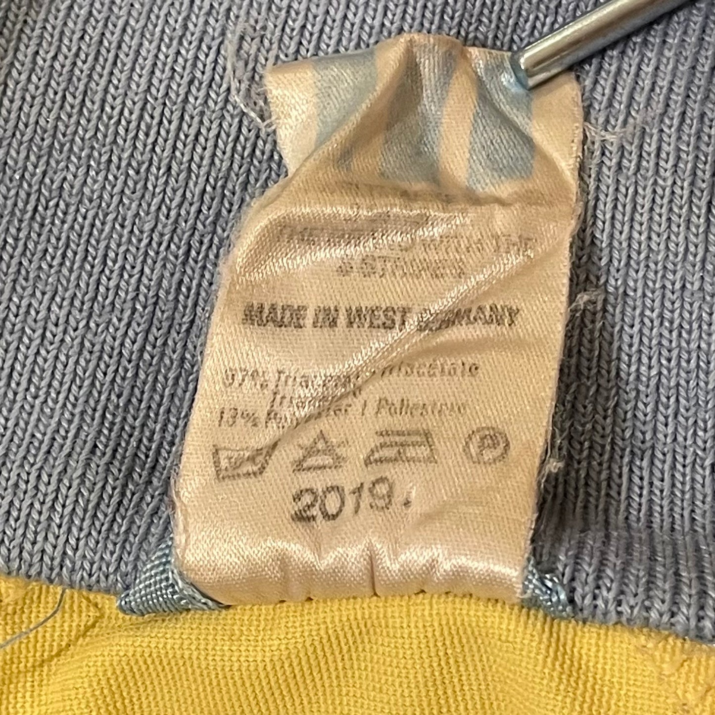 West Germany Yellow Sky Classic Track Jacket