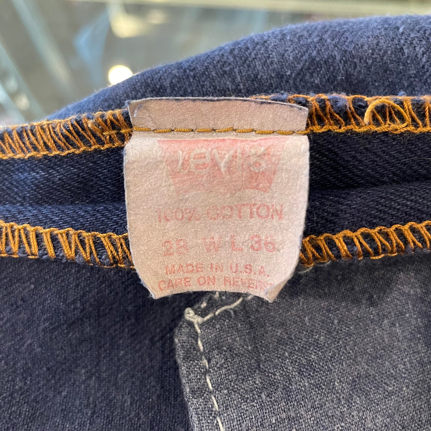 501 Blue Denim Jeans USA Made