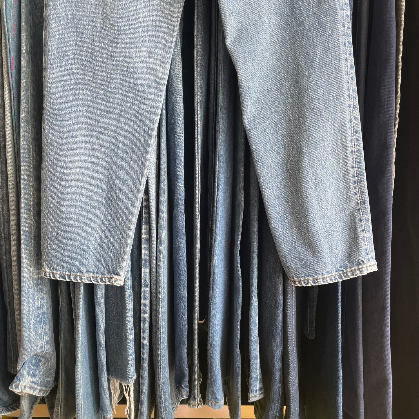 901 Jeans High Waist Taperd Light Washed Blue