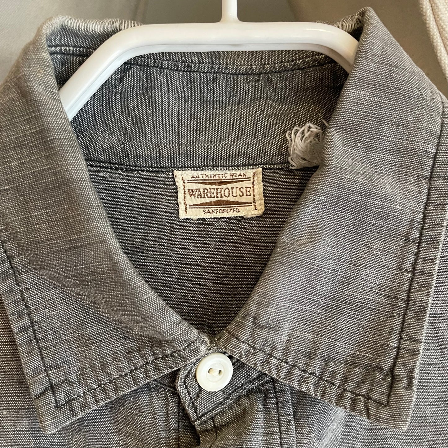 Chambray Work Shirt Washed
