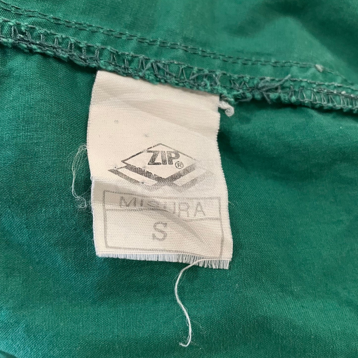 Quilted Work Jacket Green