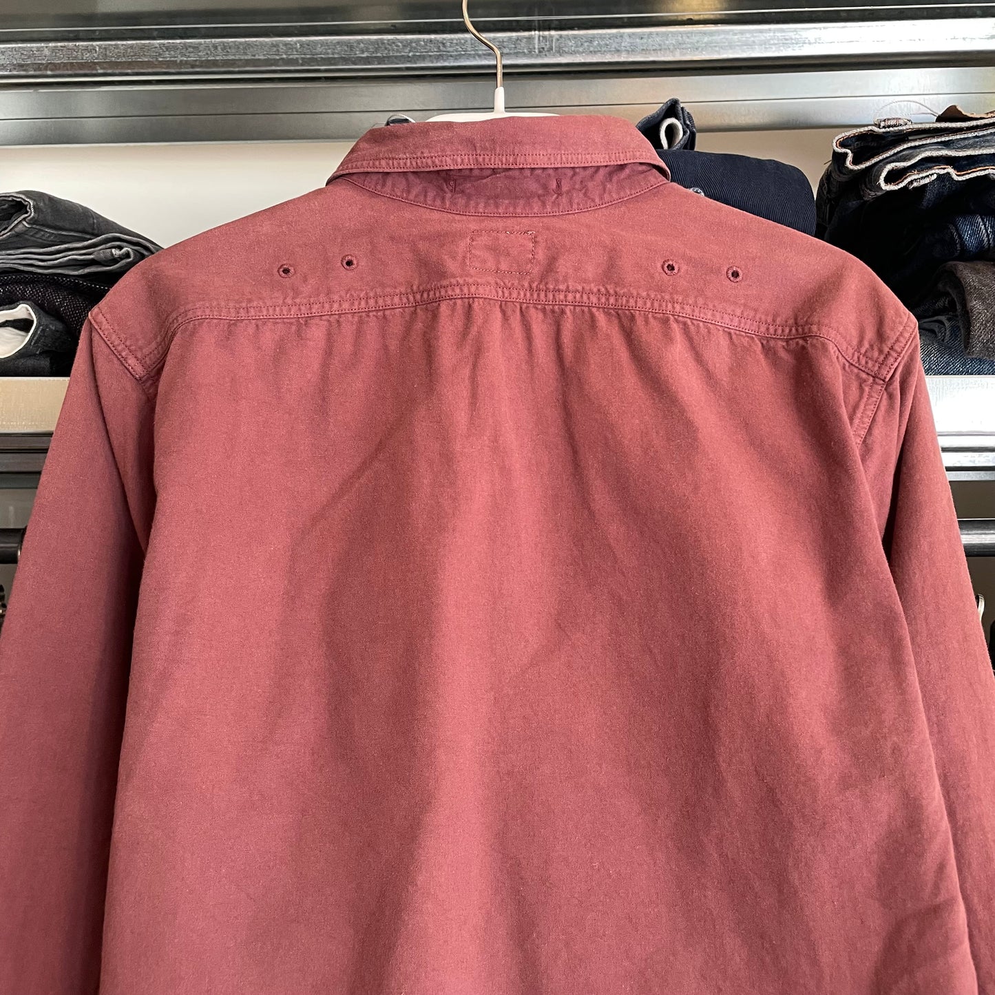 Shirt Red Cotton