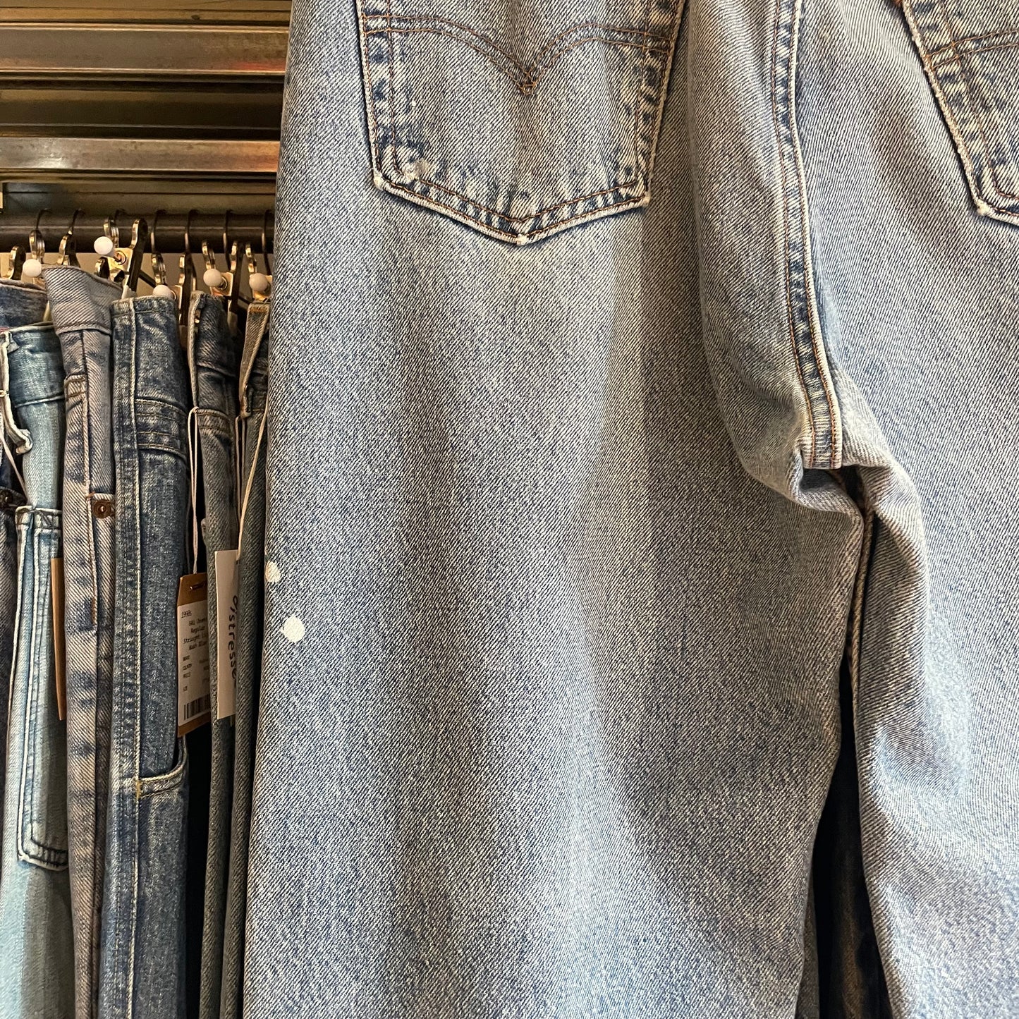 540 Jeans Brown Tab Relaxed Tapered fit