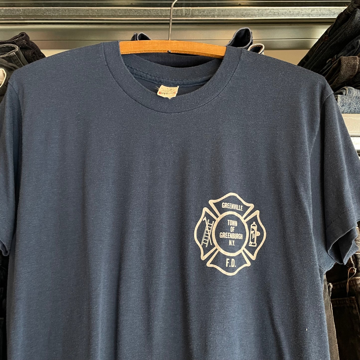 Greenville FD T-Shirt Navy