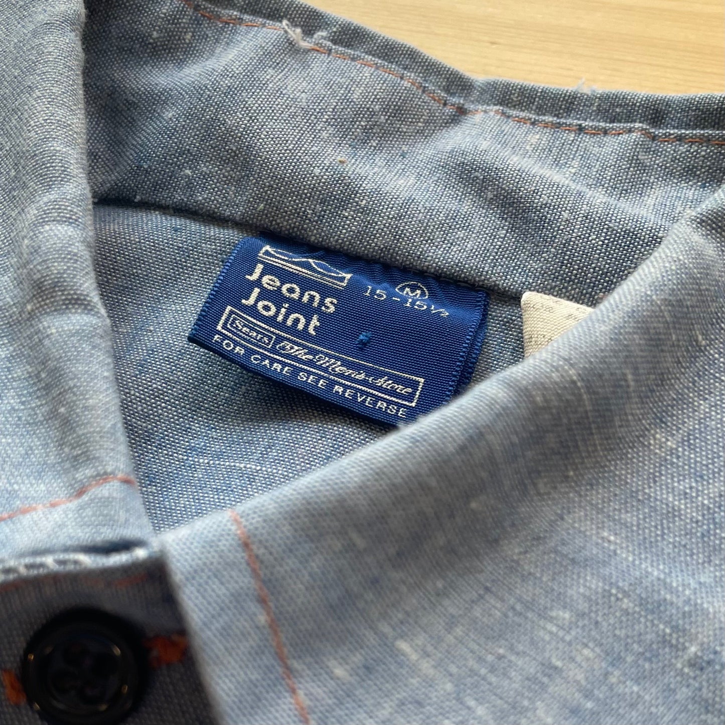 Chambray Shirt Blue