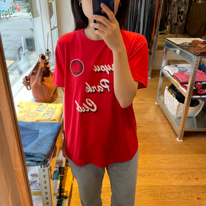 Bayou Park Club Script Leaf Logo Tee
