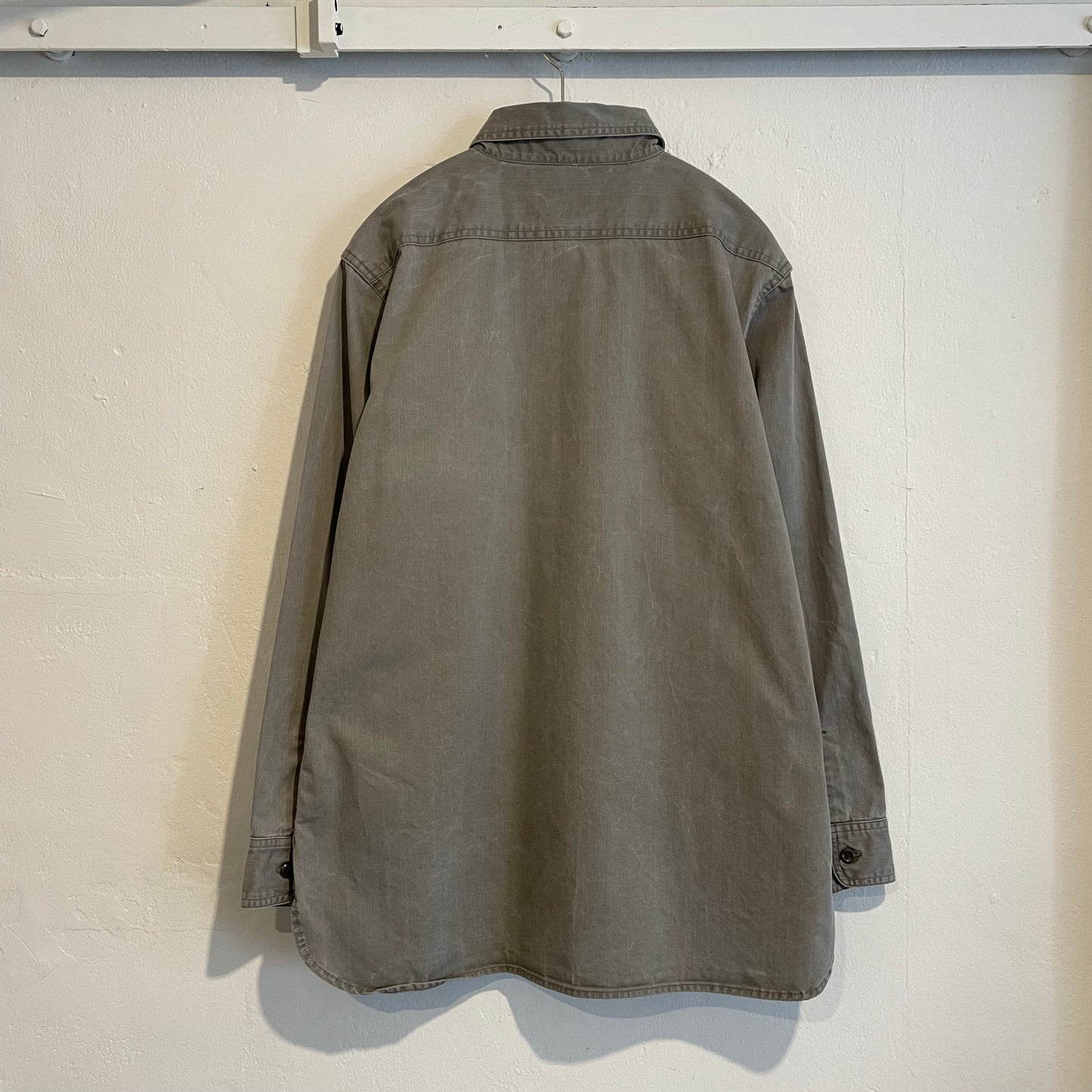Flap Pocket Shirt Gray