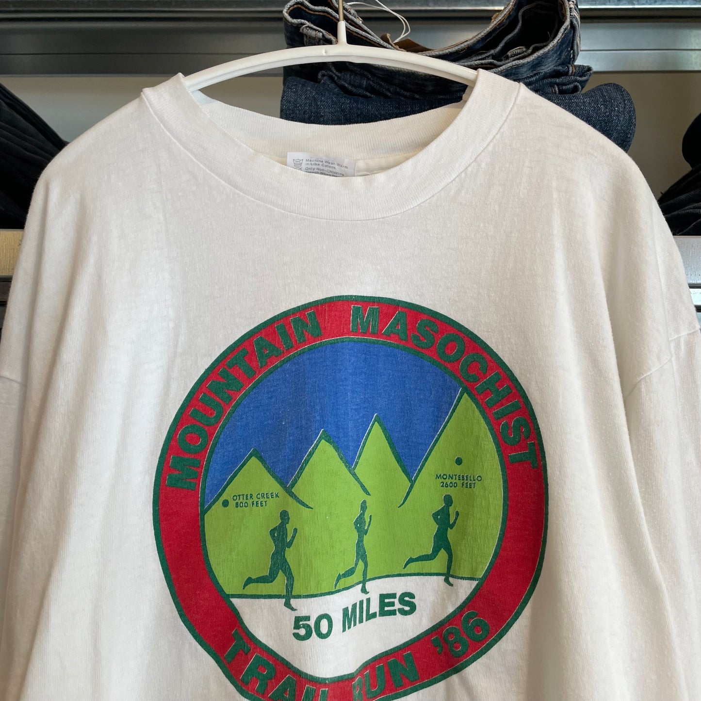 Mountain Trail Run L/S T-Shirt Cotton