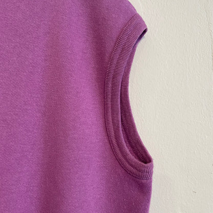 Sweat Vest Purple