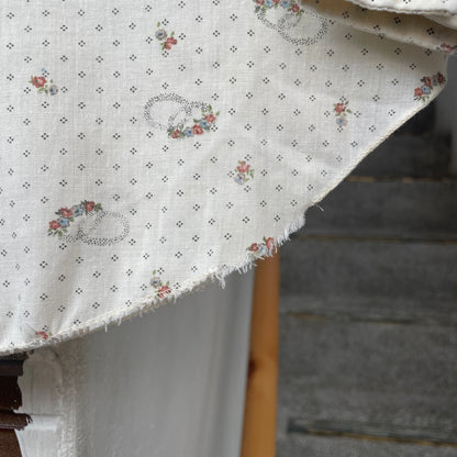 Floral Western Shirt White