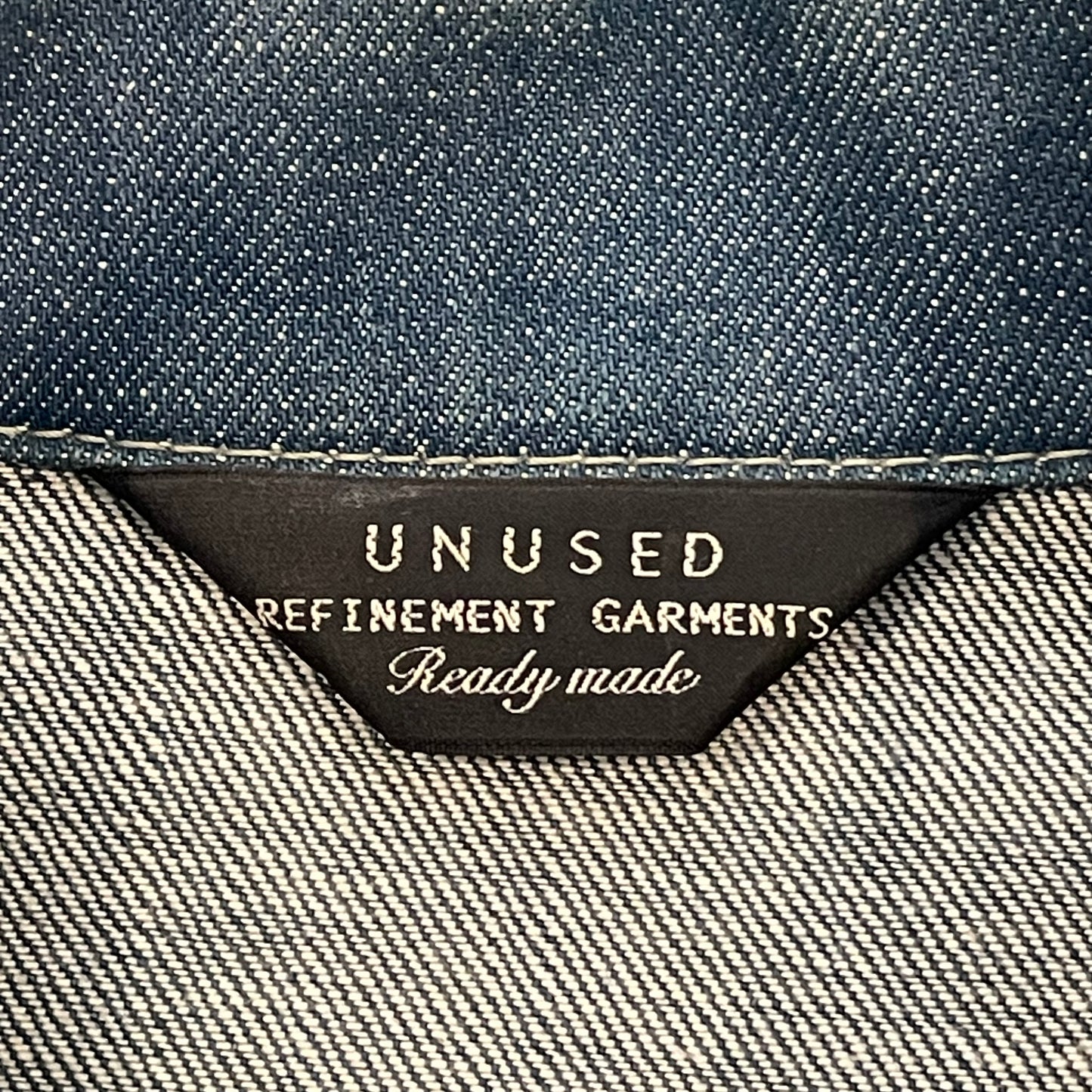 Faded Denim Jacket Indigo